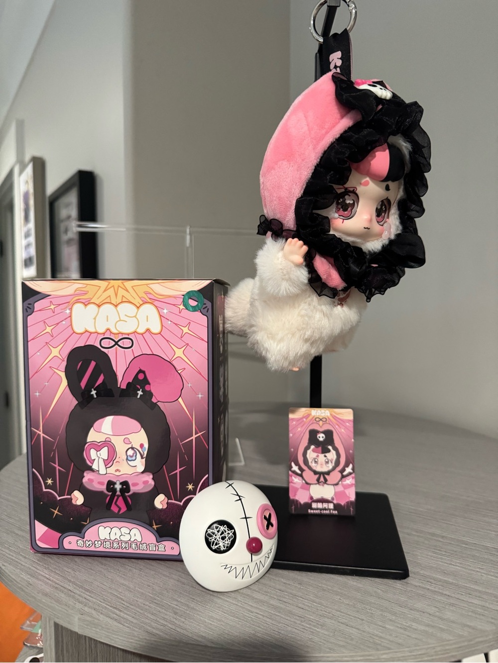Kasa Wonderful Dream Series Plush Keychain – Sweet-Cool Fox